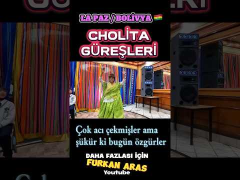 Bolivya’nın güreşen kadınları ! #bolivya
