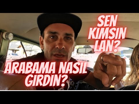 #2S/59B🇦🇷 UYUMAK İÇİN OTOPARKTAKİ ARABAYA GİZLİ GİRDİM VE BEN UYURKEN SAHİBİ BASTI !