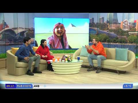 AZERBAYCAN’DA CANLI YAYINA KATILDIM