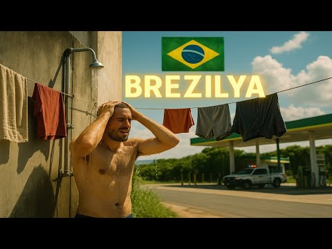 #1S/110B 🇧🇷 PETROLDE DUŞ ALIP  KIYAFETLERİMİ YIKADIM ! GECE TELEFONUMU KURCALAMIŞLAR