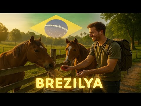 #1S/107B 🇧🇷 AT ÇİFTLİĞİNE GÖNÜLLÜ OLMAYA GİTTİM AMA KOVULDUM !