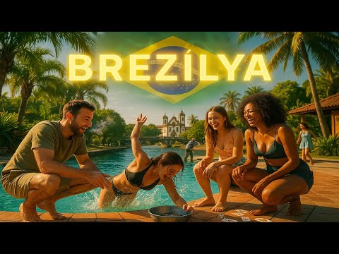 #1S/100B 🇧🇷 HAVUZA ATLAMA CEZALI OYUN OYNUYORUZ !