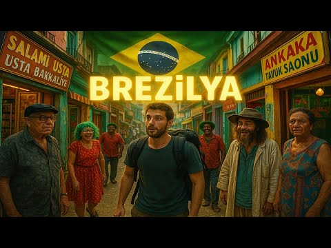 #1S/83B 🇧🇷 DELİLER KÖYÜNDE GERÇEK TÜRK MARKETİ BULDUM ! BURADAKİ HERKES ÇOK ÇILGIN