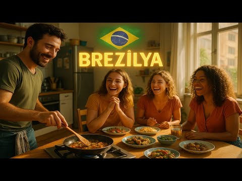 #1S/75B 🇧🇷 FRANSIZ KADIN ARKADAŞLARIMA TÜRKÇE ÖGRETİP , TÜRK YEMEGİ YAPTIM !