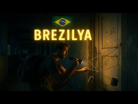 #1S/65B 🇧🇷 TERKEDİLMİŞ BİNADA UYUMAK ZORUNDA KALDIM ! BUBİ TUZAGI KURDUM !