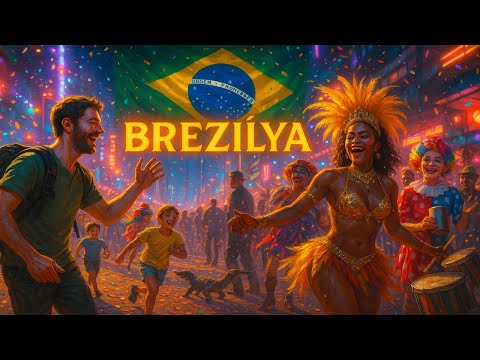 #1S/59B 🇧🇷 SOKAK PARTİSİNE KATILDIM ! İNANILMAZ KOSTÜMLER VE EGLENCE !