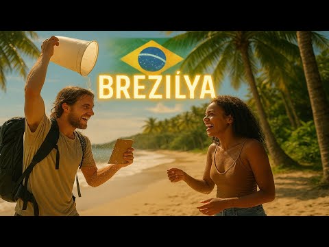 #1S/26B🇧🇷 KADINI ŞANS ESERİ ZENGİN ETTİM ! MÜKEMMEL BİR SAHİLE GELDİK !