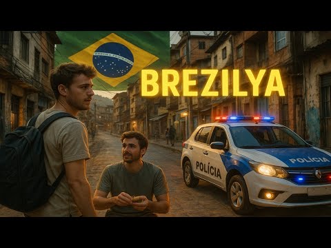 #1S/9B 🇧🇷 FAVELA ÖNÜNDE KALINCA BİZİ POLİSLER KURTARDI !