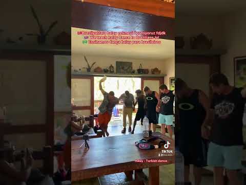 Kapı gıcırtısına twerk yapan Brezilyalılara halay şoku