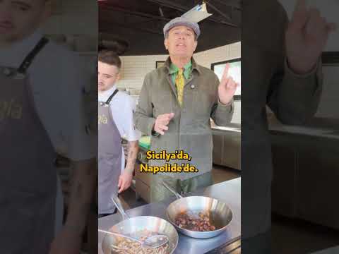 Sicilya'da Fakir Yemeği! #shorts