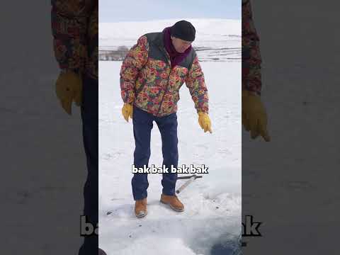 Buzun Altında Balık Avı! #shorts