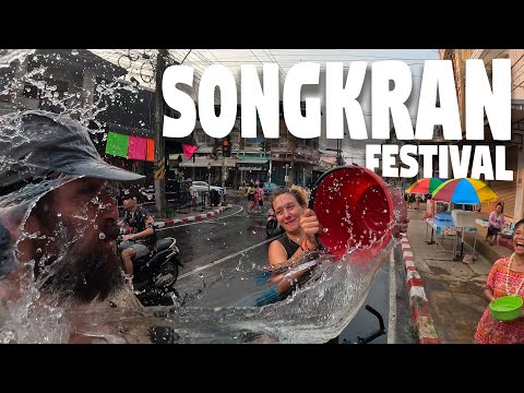 Tayland'da Dünyanın En Büyük Su Savaşına Katıldım! #164