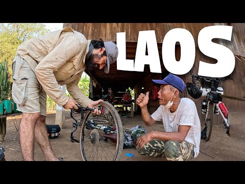 Bisikletle Güneydoğu Asya Turu: Laos'un Sessiz Sakin Adalarında Kamp yapıyoruz #161