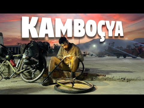 Bisikletle Güneydoğu Asya Turu: Kamboçya Köylerinde Bisiklet Sürüyoruz #160