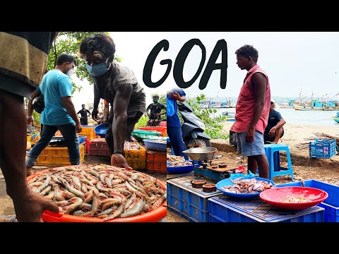 Motorla Goa'yı Turluyoruz, Balık Pazarını Gezdik. #104