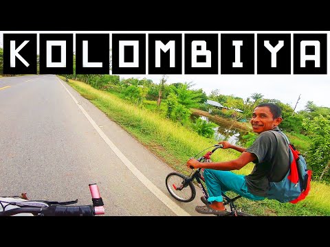 KOLOMBİYA'NIN KARAYİP KIYILARINDA BİSİKLET SÜRÜYORUM. #87