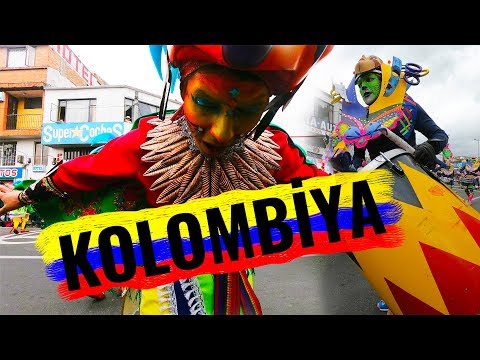 Kolombiya'da RENGARENK bir KARNAVAL | Carnaval de Blancos y Negros #80