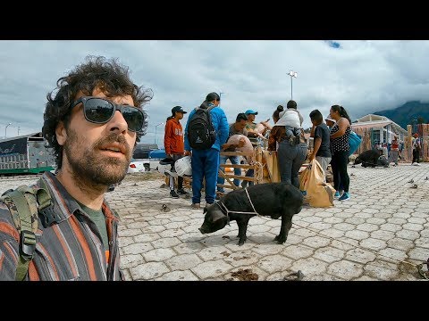 Ekvador'un En Büyük Pazarı | Mercado de Otavalo #78