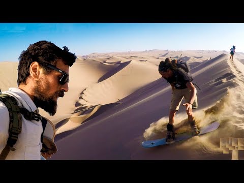 Peru Çöllerinde Kum Sörfü yaptık! #75