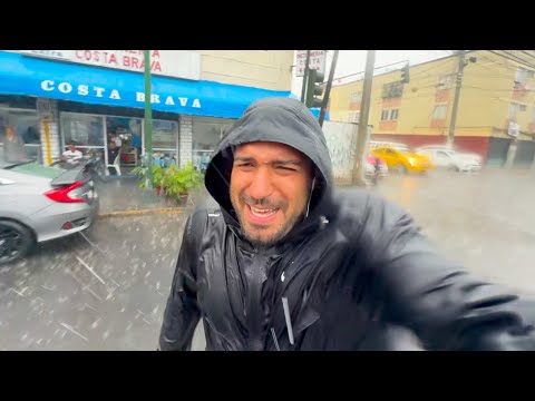 İnsanı Uçuran Meksika Fırtınası