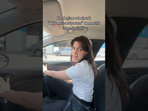 Kız Kardeş Abisine Sevdiğini Söyleyemiyor… 😂