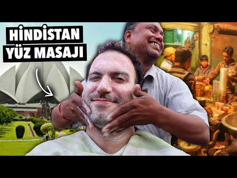 HİNDİSTAN'da Yüz Masajı Yaptırdım!! **Dövüyorlar**