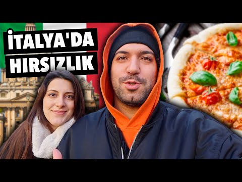 KARDEŞİM ile İTALYA'da Hırsızlık, Vatikan, ve Napoli Pizzası!