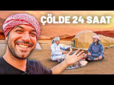 ÇÖLDE Bedeviler ile 24 SAAT Yaşadım! - Ürdün