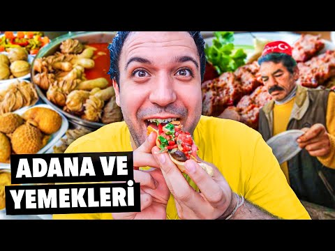 ADANA'da Güneşe Sıkmalık Sokak Yemekleri!! #gelbeniye