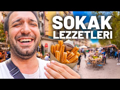 İSPANYA'da MUAZZAM Sokak Yemekleri (Churros) - Barcelona