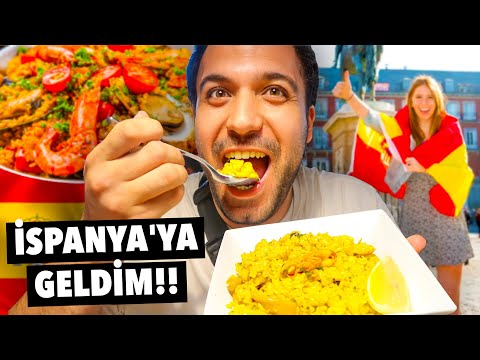 İSPANYA'ya Tek Yön Bilet Aldım!! - Madrid