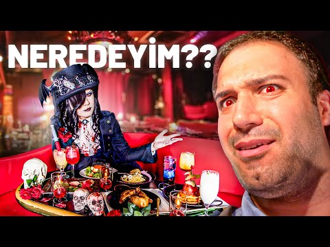 JAPONYA'da VAMPİR Cafesi ve Fazlası! 🇯🇵 (TOKYO CAFE TURU)