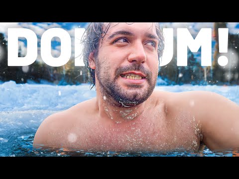 Kutuplarda SIFIR DERECE Denize Girdim! (İlk Gün) - Finlandiya