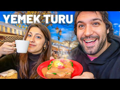 FRANSA'da KİLO YAPAN Sokak Yemekleri!! (Balıklı Baget) - Paris