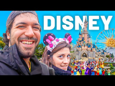 PARİS'te EFSANE Disneyland Eğlence Parkı!! (Part 1)