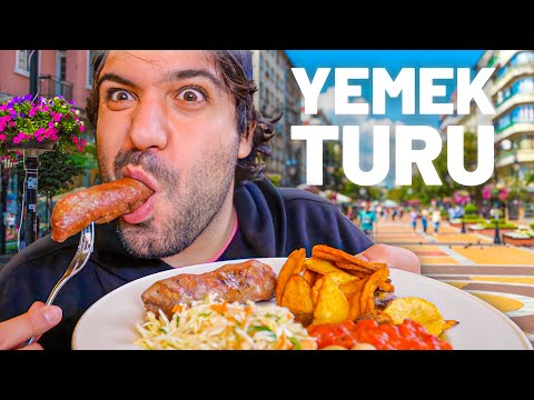 BULGARİSTAN'da ANLAMSIZ Sokak Yemekleri  (ve rezil otobüs yolculuğu)