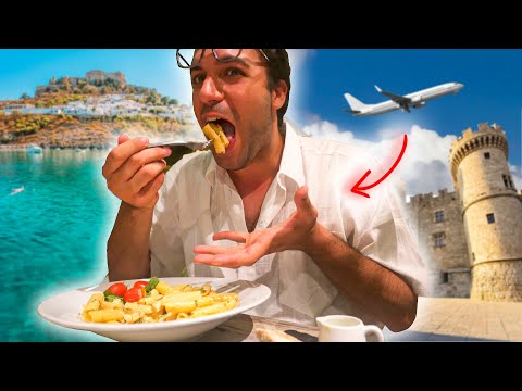 Bu EFSANE Makarnayı Yemek İçin Ada Ada Gezdim - Rodos