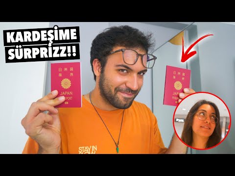 Yeni Mezun Kardeşime Yurt Dışı Bileti Aldım!!