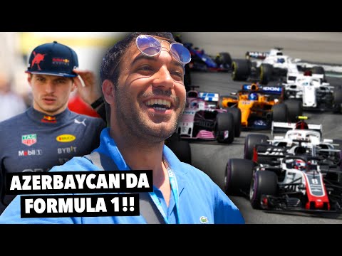 AZERBAYCAN'da FORMULA 1 HEYECANI!! - Bakü
