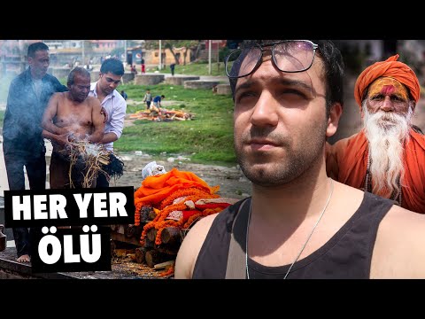 NEPAL’de EKSTREM Ölü Yakma Töreni (İlk Gün) - Katmandu