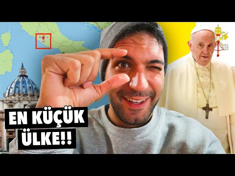 DÜNYA'nın EN KÜÇÜK Ülkesi Vatikan'a Yolculuk (Kutsal Toprak)