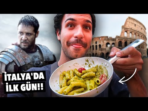 İTALYA'da Gladyatör, Kolezyum ve EŞSİZ Yemekler (Bu Sefer Güzel) - Roma
