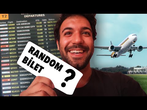 Havaalanına Gidip SON KALAN Bileti Aldık (#randomyollar)