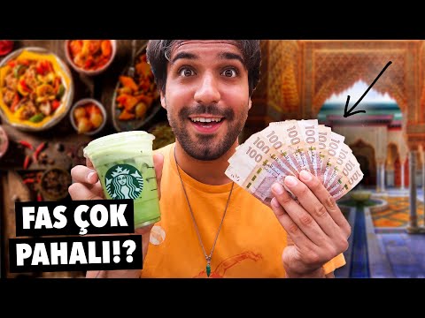 FAS'ta 100TL ile Ne Yapılır? (Şato, Yemek ve Market Fiyatları) - Marakeş