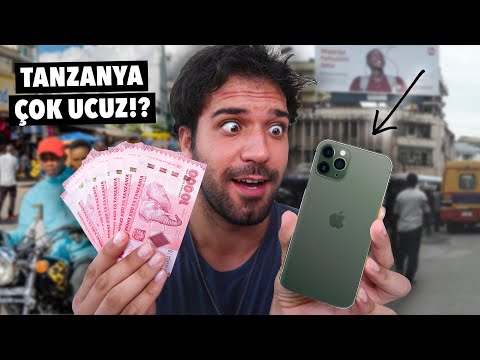 TANZANYA'da 100TL ile Ne Yapılır? (iPhone, Yemek ve Market Fiyatları) - Darüsselam