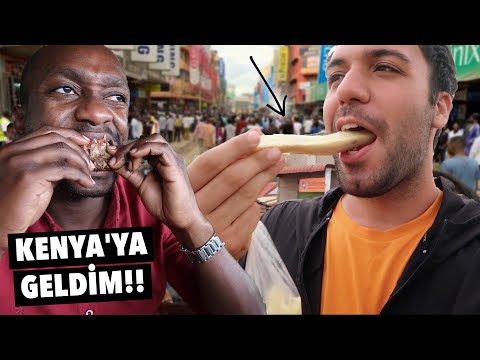 KENYA'da GARİP Yemekler ile İlk Gün!! (Ağaç Kökü Yiyorlar) - Nairobi