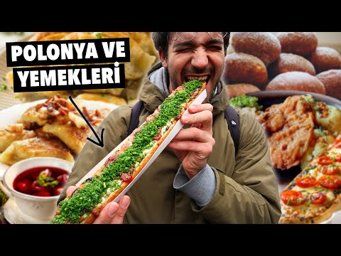 POLONYA'da Türklerin 100% Seveceği Sokak Yemekleri!! - Krakow