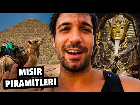 MISIR'da Piramitlerin İçine Girdik!! (Firavun Mezarlığı) - Kahire