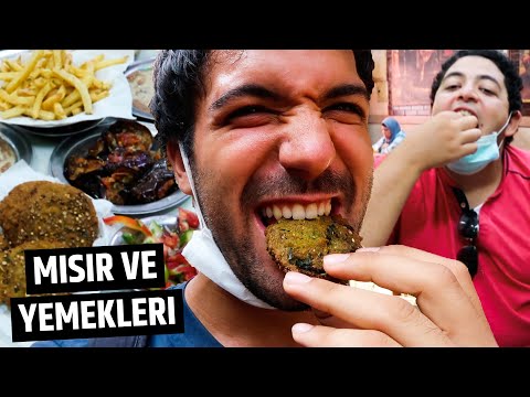 MISIR'daki BÜTÜN Sokak Yemeklerini Yedik (İlk Gün) - Kahire