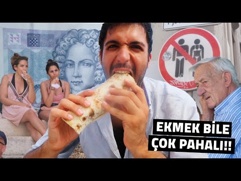 HIRVATİSTAN'da İlk Günüm!! PAHALI Yemekler, Fiyatlar ve Yaşam (Split VLOG)